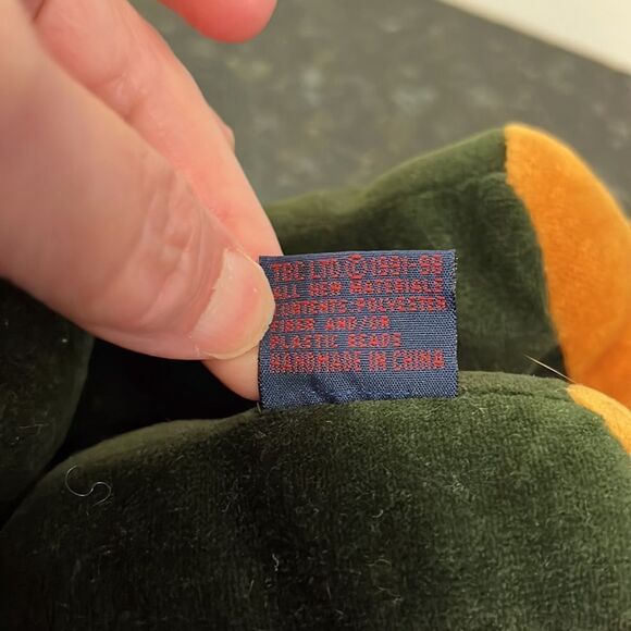 Boyd VTG  Plush Holiday Musical Frog Plays We Wish You A Merry Christmas - Picture 9 of 9